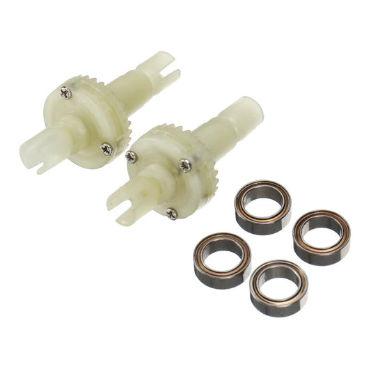 2PCS Wltoys 284161 1/28 RC Car Parts Differential Assembly 2252 Vehicles Models Spare Accessories