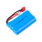 21700 7.4V 4200mAh 25C Rechargeable Lithium Polymer Li-ion Battery T Plug for Wltoys 12428 RC Car RC Boat Helicopter