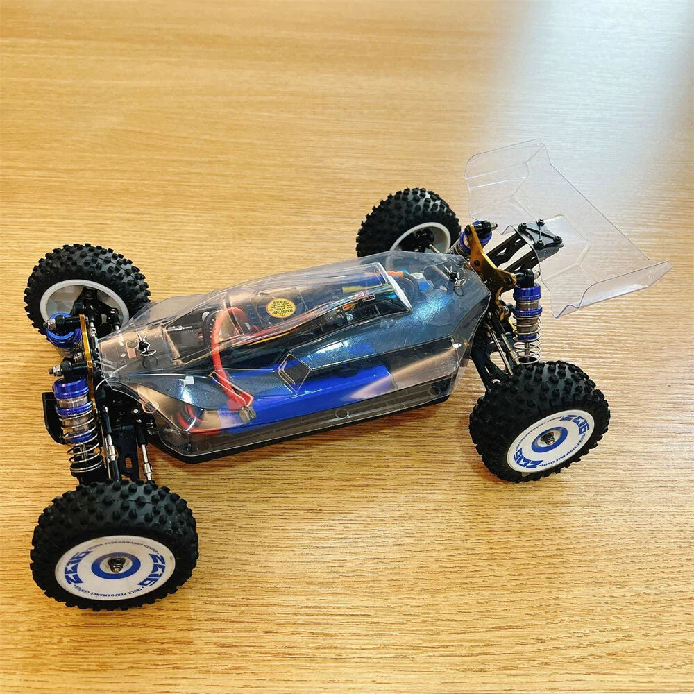 Upgraded Transparent Clear Body Shell for Wltoys 124017 124019 1/12 RC Car Vehicles Models DIY Spare Parts