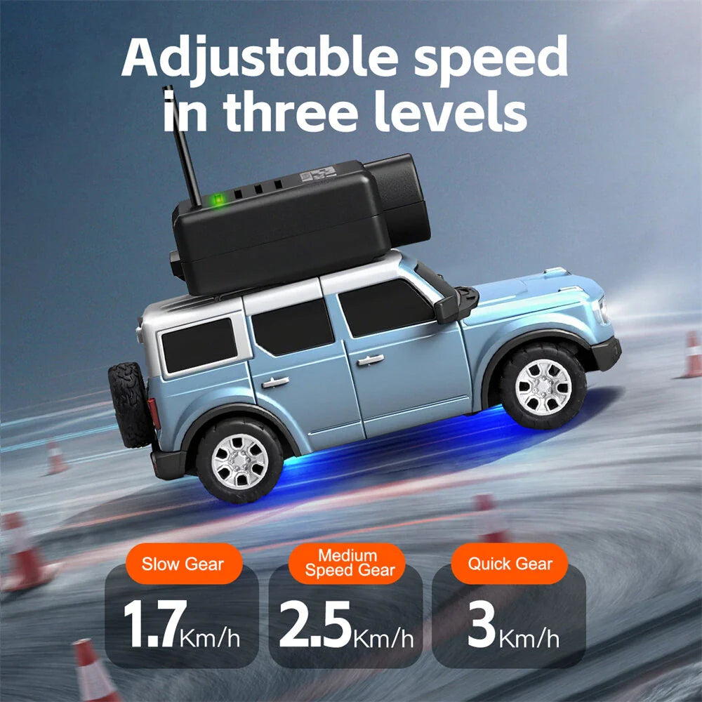Wltoys 6405 6405-C 1/64 2.4G FPV RC Car Wifi Camera Photos Videos VR App Control Built In Gyro Drift Desktop Micro 3 Speed On-Road Mini Full Proportional Vehicles Models Toys