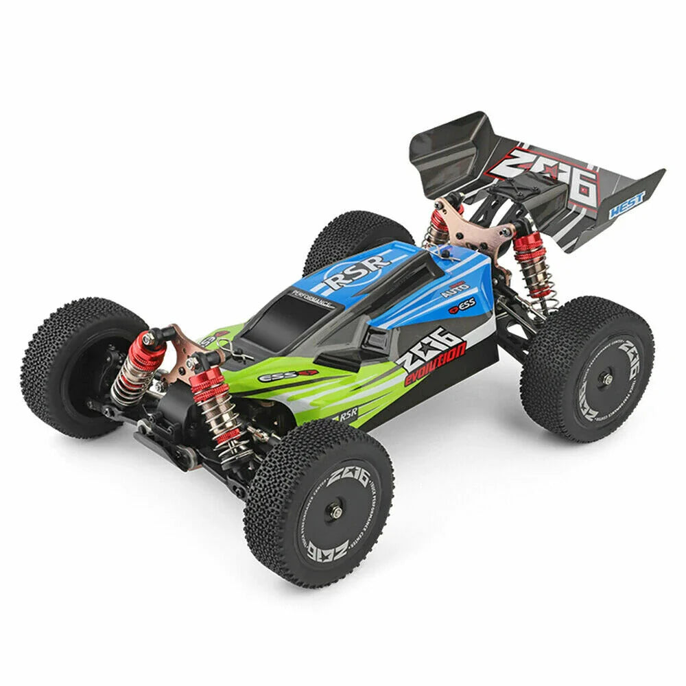 Wltoys 144012 1/14 2.4G 4WD High Speed Racing RC Car Vehicle Models Carbon Fiber Chassis 60km/h 7.4v 1500mah