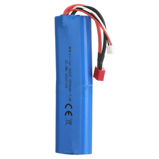 Wltoys 104010 Rock Crawler 1/10 RC Car Parts 7.4V 3000mAh 10C T Plug Li-ion Battery 104010.3006 Vehicles Models Spare Accessories