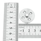 Wltoys 124016 124017 124018 124019 12429 1/12 RC Car Spare Zinc Alloy 30T Diff Spur Gear 1153 Vehicles Model Parts
