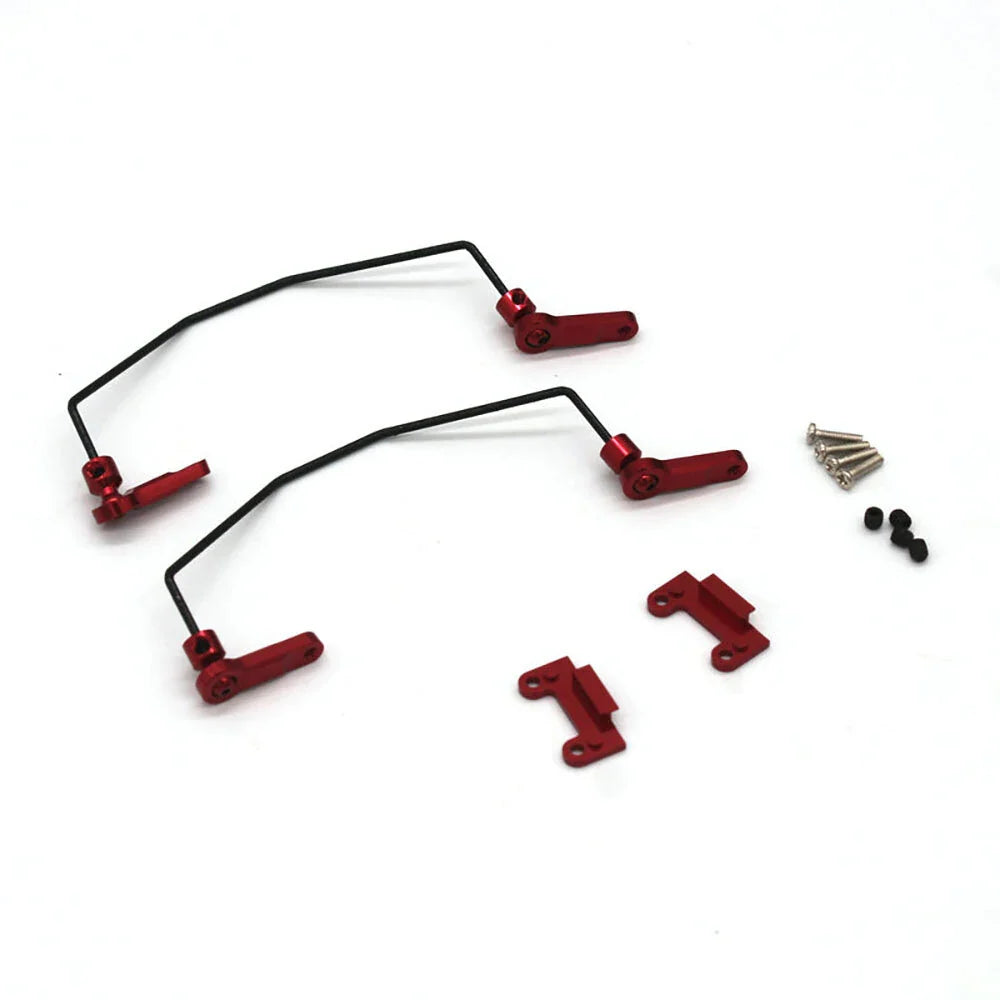 Upgraded Metal Anti Roll Bar Set for Wltoys 124008 124010 124019 144001 1/12 1/14 RC Cars Vehicles Models Spare Parts