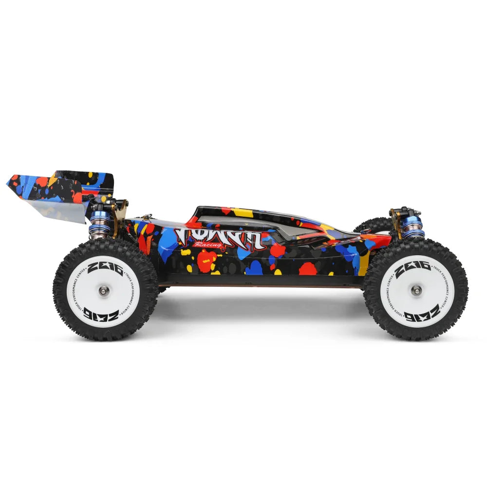 Wltoys 124007 1/12 2.4G 4WD Brushless RC Car 75km/h Off-Road Speed Racing Vehicles Models RTR Toys