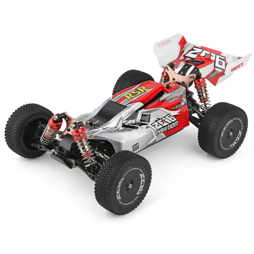 Wltoys 144012 1/14 2.4G 4WD High Speed Racing RC Car Vehicle Models Carbon Fiber Chassis 60km/h 7.4v 1500mah