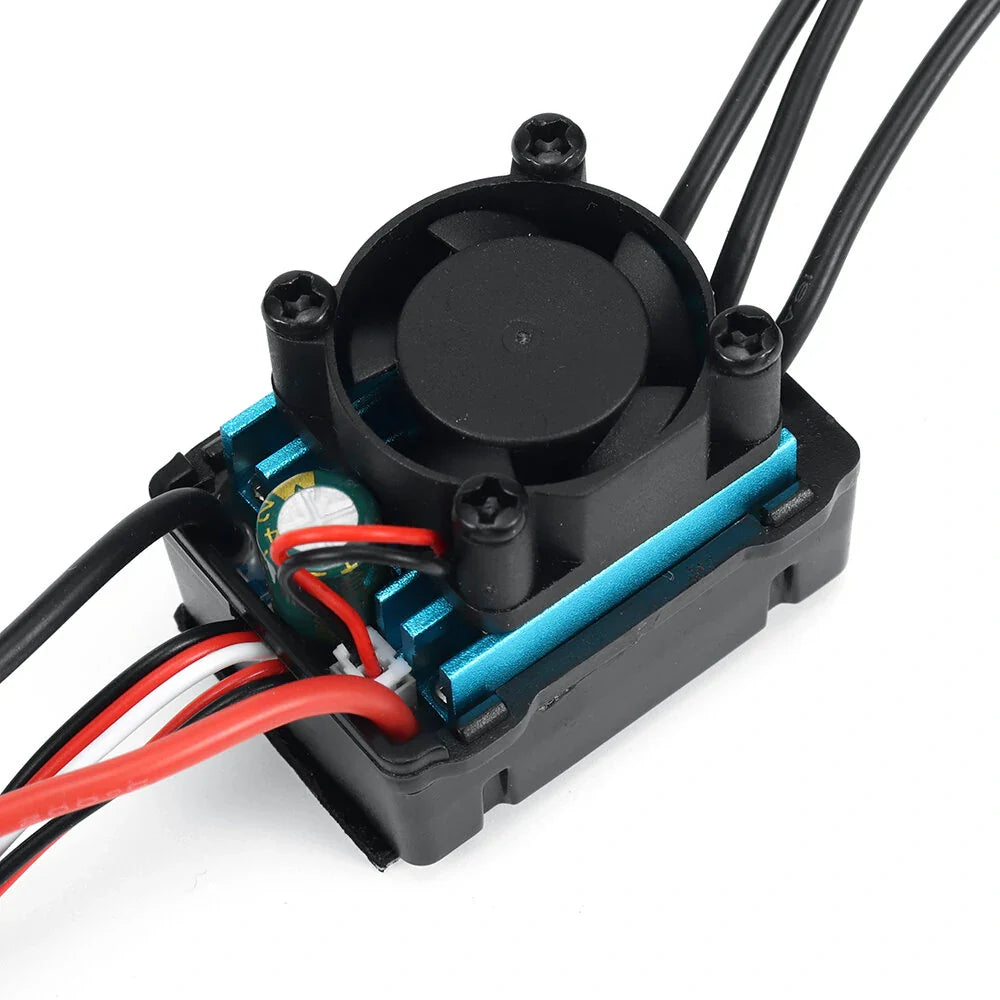 Wltoys 124008 1/12 RC Car Parts 35A Brushless ESC Speed Controller with Fan Vehicles Models Spare Accessories 2730