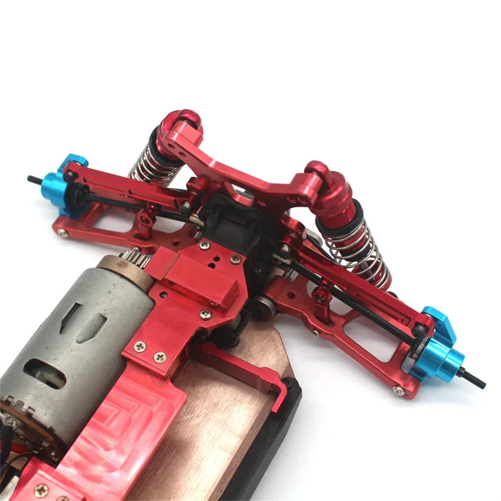 Upgraded Metal Front and Rear Tie Rod Set Wltoys 144001 144010 124016 124018 124007 124017 124019 124008 124007 124010 RC Car Parts