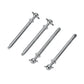 4PCS Wltoys 2428 1/24 RC Car Parts Drive Shafts Rock Crawler Vehicles Models Spare Accessories 0187
