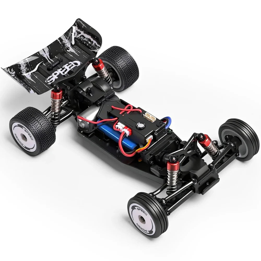 Wltoys 244016 RTR 1/24 2.4G 2WD RC Car Full Proportional High Speed Electric Racer with Gyro Cruise Control Three Speeds Vehicles Models Toys