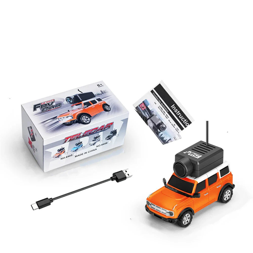 Wltoys 6405 6405-C 1/64 2.4G FPV RC Car Wifi Camera Photos Videos VR App Control Built In Gyro Drift Desktop Micro 3 Speed On-Road Mini Full Proportional Vehicles Models Toys