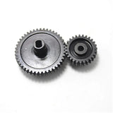 2Pcs/set Decelerate Steel Gear+Motor Gear Wltoys 144001 124018 124019 144010 124016 124017 RC Car Parts