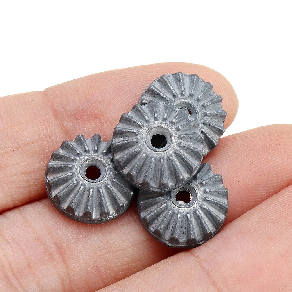 4PCS Wltoys 124016 124017 124018 124019 12429 1/12 RC Car Spare Zinc Alloy 16T Diff Large Planetary Gear 1155 Vehicles Model Parts