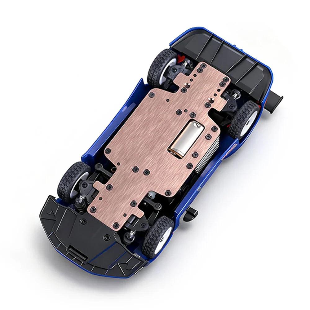 WLtoys 284191/284019-A 1/28 2.4G 4WD 30km/h High-speed RC Car Drift / Rally Versions Cool LED Lights RTR Vehicle Model