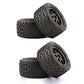4PCS Tires Wheels All Terrain Universal Off-Road for MJX 16207 16208 HBX 16899 16890 Wltoys 144001 1/14 1/16 1/18 High Speed RC Cars Vehicles Models Spare Parts