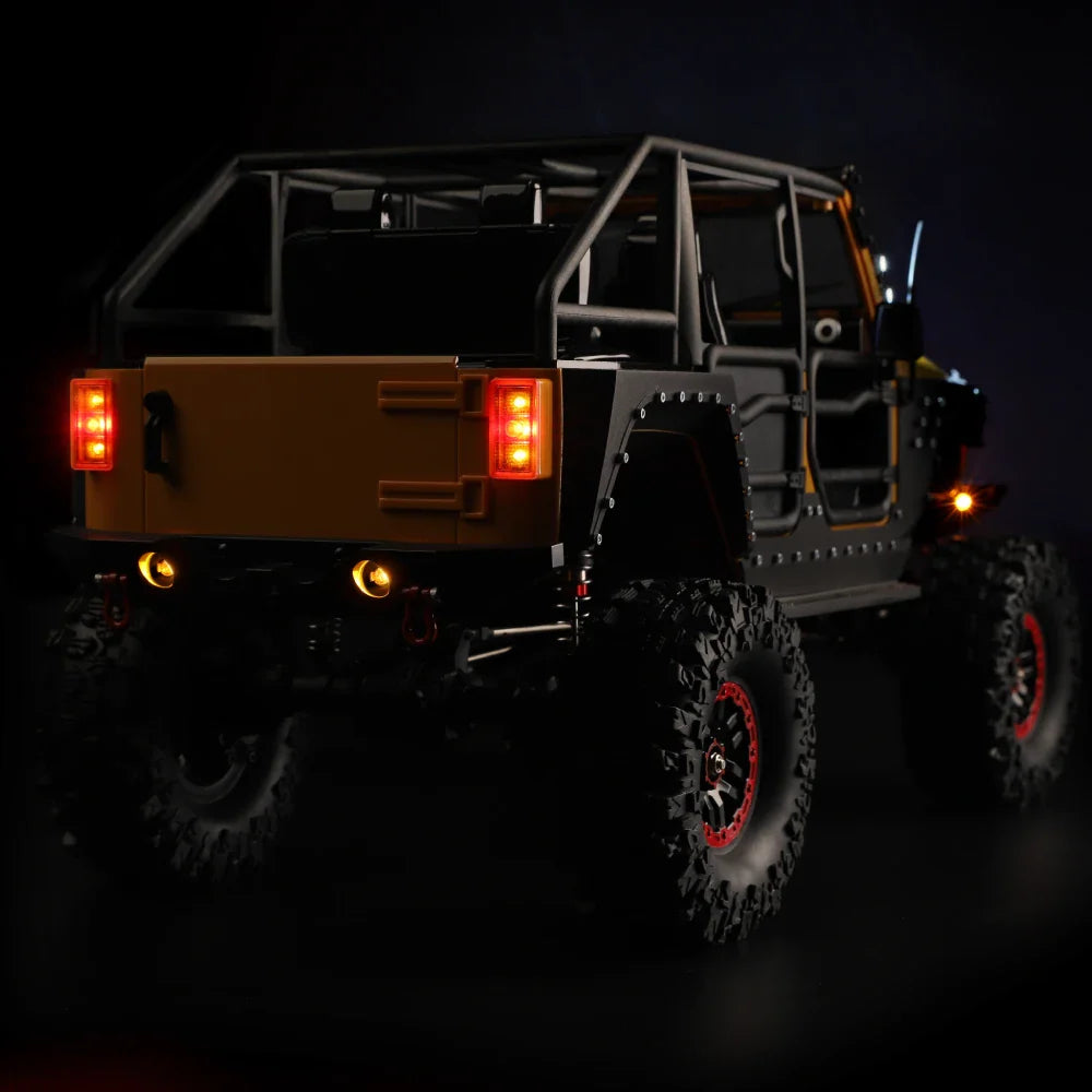 Wltoys 104026 RTR 1/10 2.4G 4WD RC Car Rock Crawler Off-Road Climbing Truck Full Proportional LED Light Vehicles Models Toys