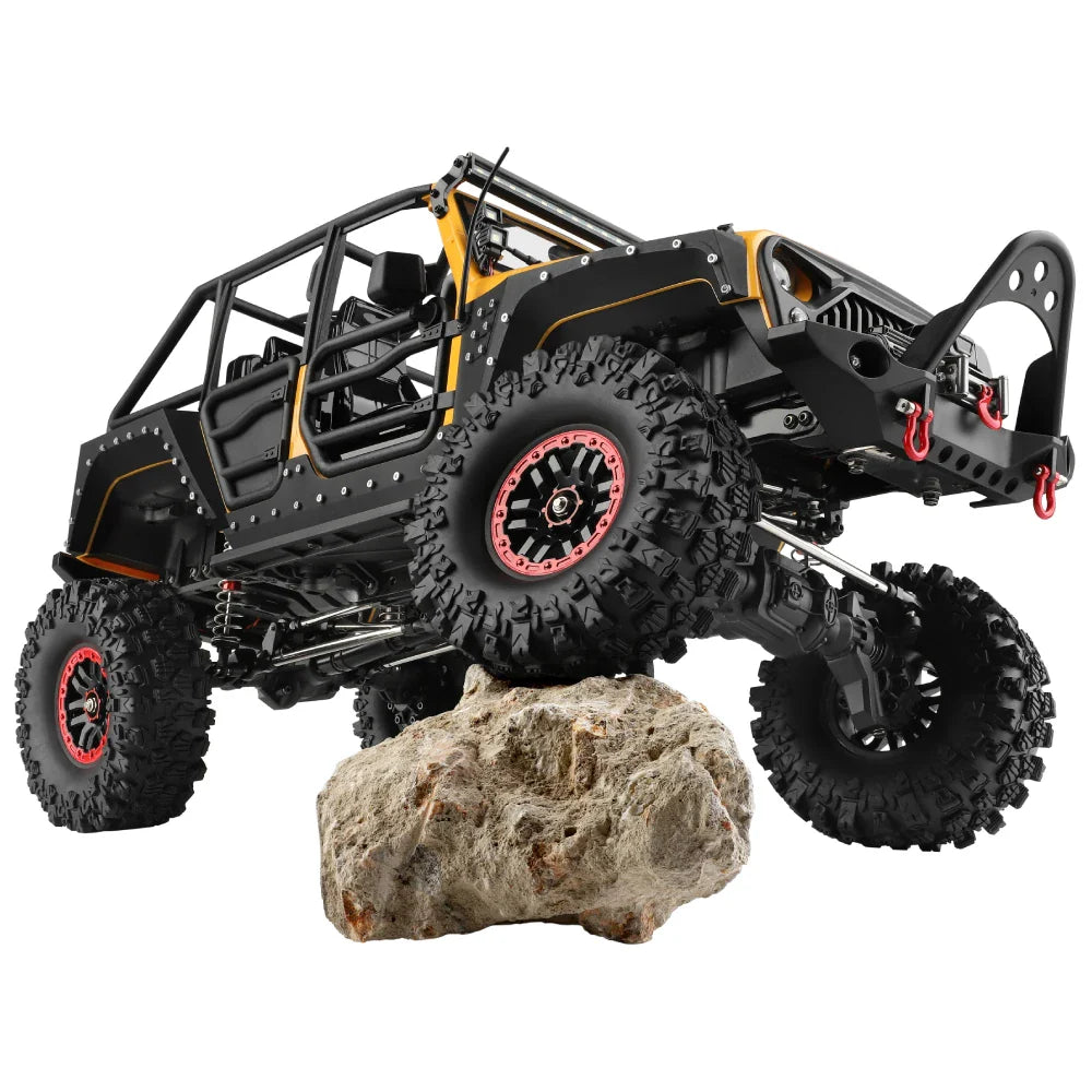 Wltoys 104026 RTR 1/10 2.4G 4WD RC Car Rock Crawler Off-Road Climbing Truck Full Proportional LED Light Vehicles Models Toys