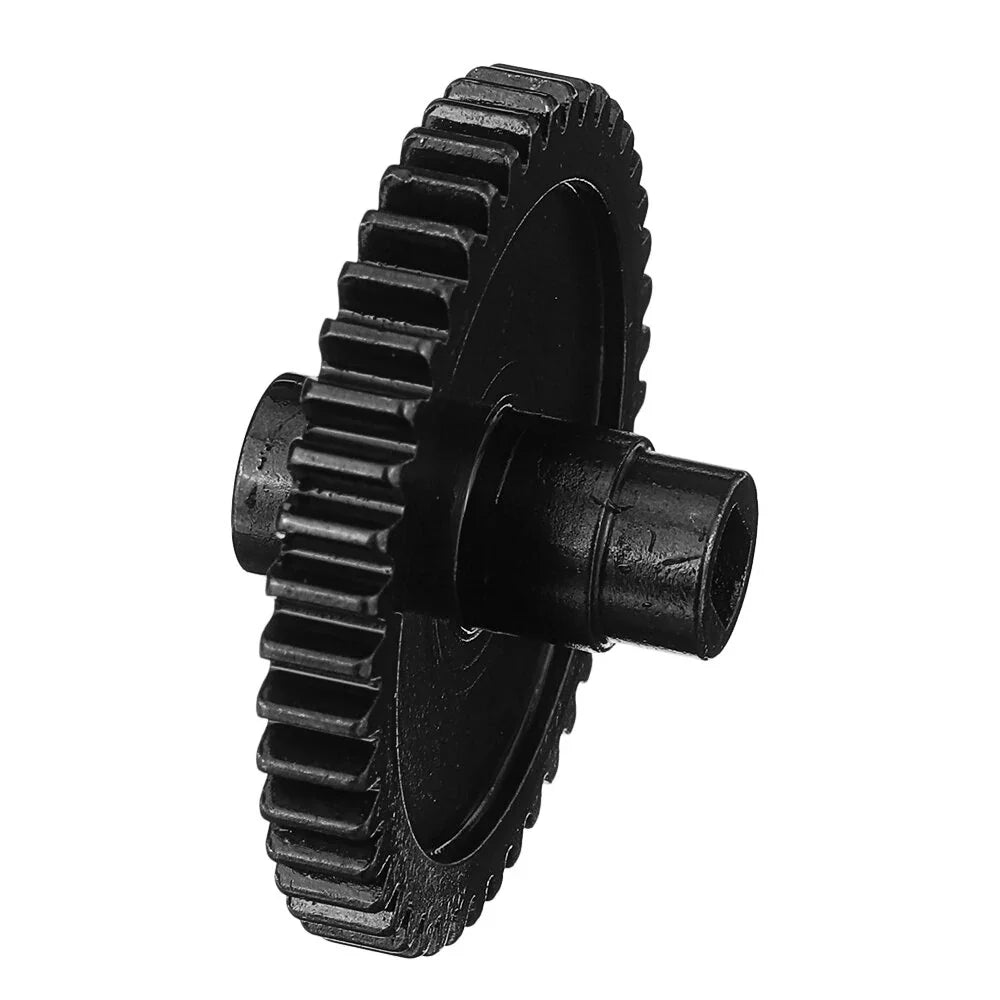 2Pcs/set Decelerate Steel Gear+Motor Gear Wltoys 144001 124018 124019 144010 124016 124017 RC Car Parts
