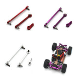 2PCS Upgraded Metal Steering Linkage Rod Servo Arm for Wltoys 284131 284010 284161 K989 K969 1/28 RC Cars Vehicles Models Parts