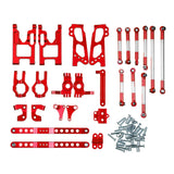 FY03 06 WLtoys 12427 12428 Desert Vendor Kit Full Upgrade Accessories 1/12 Rc Car Parts Red