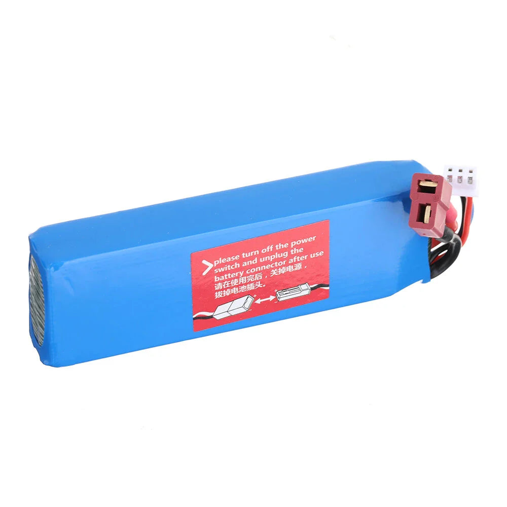 Wltoys 7.4V 2200mAh 25C 2S T Plug Lipo Battery K949-78 for 124016 124017 124018 124019 144001 144010 10428 10428A/B/C/A2/B2/C2 K949 RC Car Parts