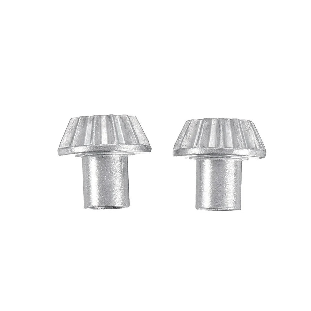 2PCS Wltoys 124016 124017 124018 124019 12429 1/12 RC Car Spare Zinc Alloy 12T Drive Gear 1154 Vehicles Model Parts