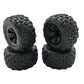4PCS Upgraded Tires Wheels for Wltoys 144010 MJX 16208 16209 16210 SCY MNRC MN128 1/12 1/14 1/16 Monster Truck RC Cars Vehicles Models Spare Parts