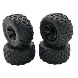 4PCS Upgraded Tires Wheels for Wltoys 144010 MJX 16208 16209 16210 SCY MNRC MN128 1/12 1/14 1/16 Monster Truck RC Cars Vehicles Models Spare Parts
