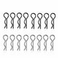 120pcs Car R Clip For 1/10 1/12 TAMIYA wltoys HSP RC Car Shell Canopy