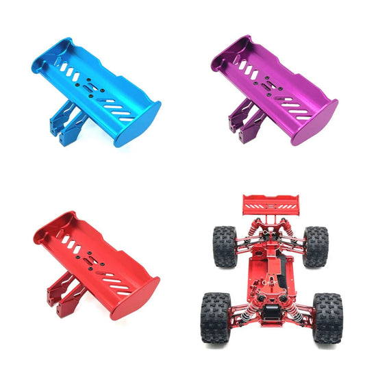 Upgraded Metal Parts Tail Wing for Wltoys 1/14 144001 144010 1/12 124007 124017 124019 124007 124008 124010 RC Car Vehicle Models Accessories Parts