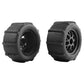 4PCS Tires Wheels All Terrain Universal Off-Road for MJX 16207 16208 HBX 16899 16890 Wltoys 144001 1/14 1/16 1/18 High Speed RC Cars Vehicles Models Spare Parts