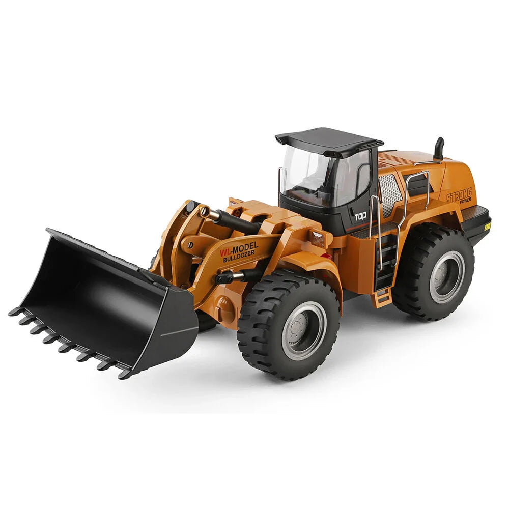 Wltoys 14800-A 1/14 2.4G Electric Remote Control Bulldozer RC Car Vehicle Models Engineer Truck Toys 7.4v 1500mah