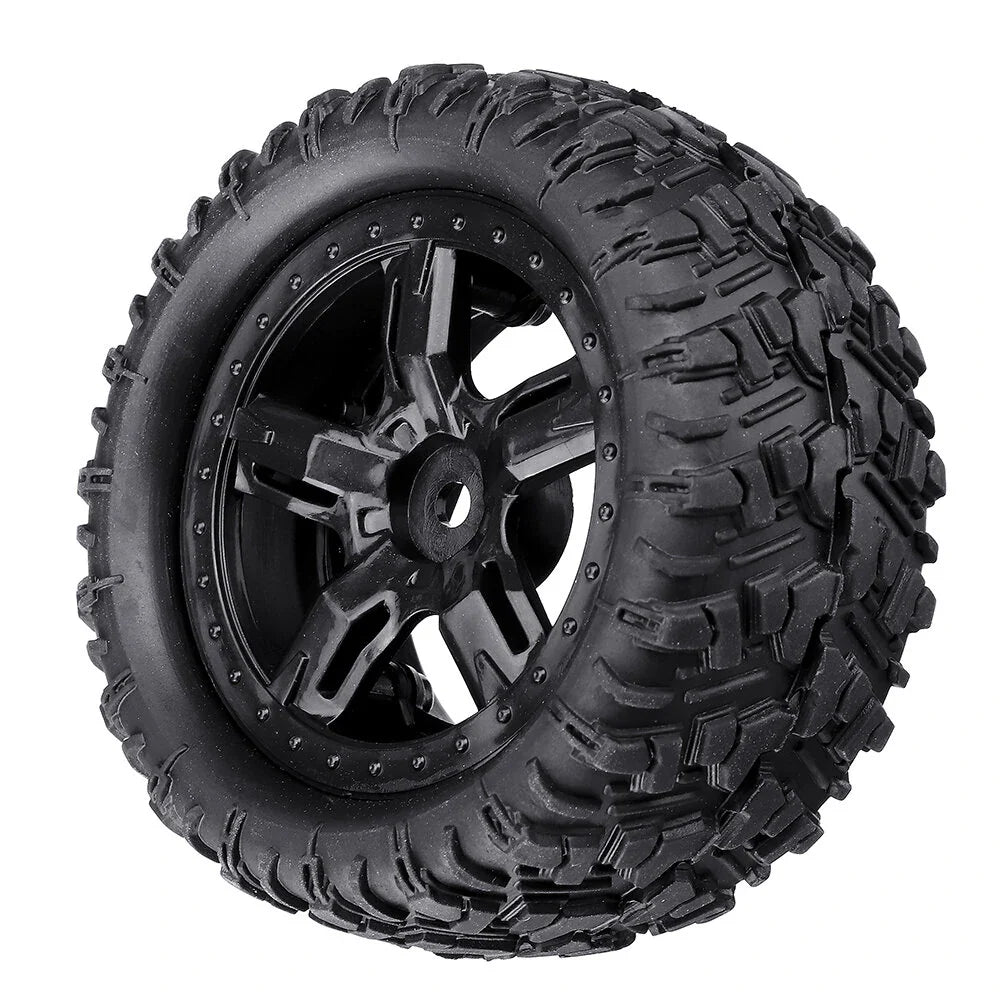 Remo P6973 Rubber RC Car Tires For 1621 1625 1631 1635 1651 1655 Wltoys 144001 124018 124019 SG 1601 HBX 16889 RC Vehicle Models