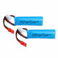7.4V 400mAh 20C 2S LiPo Battery JST Plug for Wltoys P929 P939 K979 K989 K999 K969 RC Car