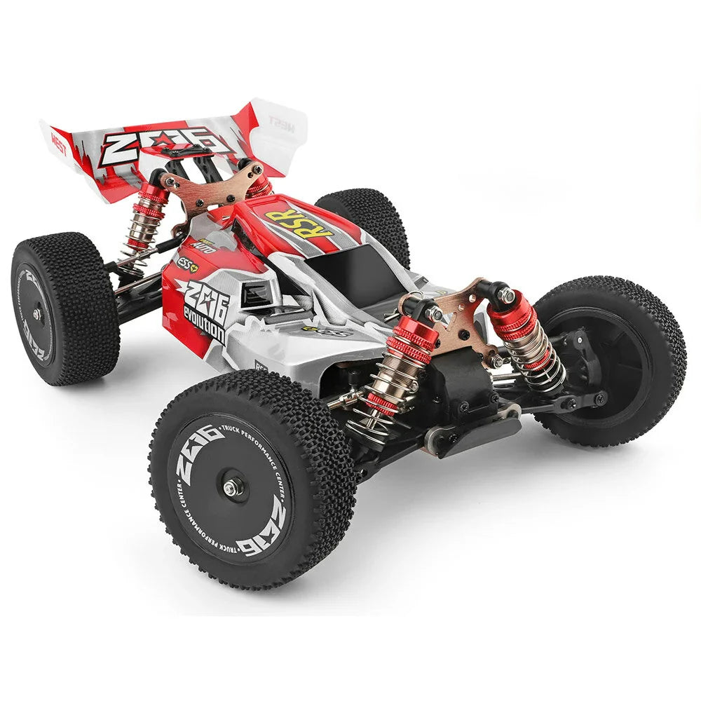 Wltoys 144012 1/14 2.4G 4WD High Speed Racing RC Car Vehicle Models Carbon Fiber Chassis 60km/h 7.4v 1500mah