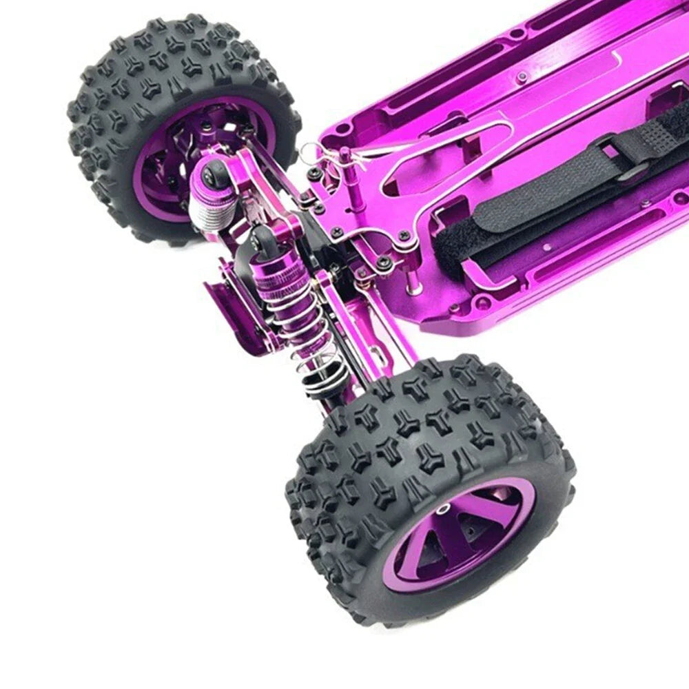 Upgraded Metal Parts RC Car Chassis Edge Guard Set for Wltoys 1/12 124016 124017 124018 124019 124007 Vehicle Models Accessories Parts