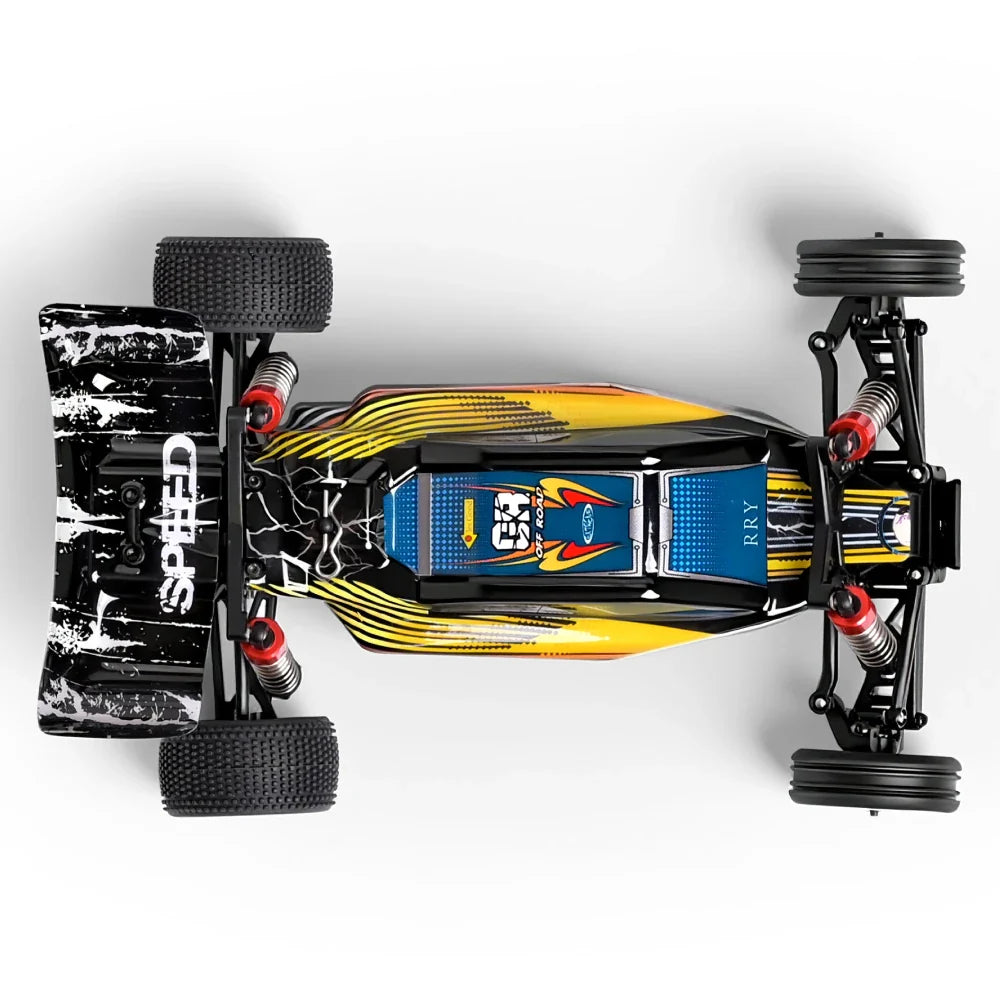 Wltoys 244016 RTR 1/24 2.4G 2WD RC Car Full Proportional High Speed Electric Racer with Gyro Cruise Control Three Speeds Vehicles Models Toys