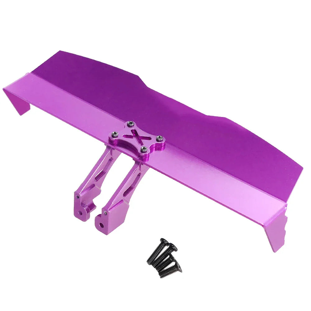 Upgraded Metal Tail Wing for Wltoys 124016 124017 124018 124019 144001 1/12 1/14 RC Cars Vehicles Models Spare Parts Accessories