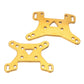 2PCS Wltoys 124017 124019 1/12 RC Car Spare Metal Front Rear Shock Absorber Plate Board 1833 Vehicles Model Parts