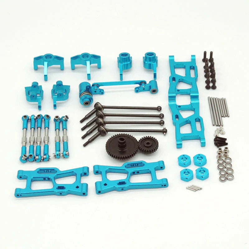 Wltoys 144001 144010 124017 124019 124018 Upgraded Metal Parts Set RC Car Parts
