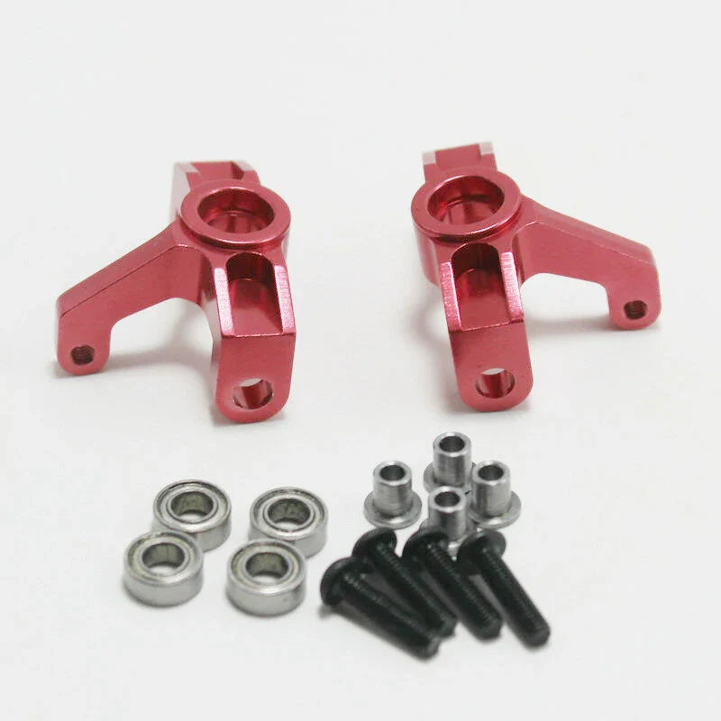 Wltoys 1/14 144001 124018 124019 Front Wheel Seat Upgrade Metal RC Car Parts
