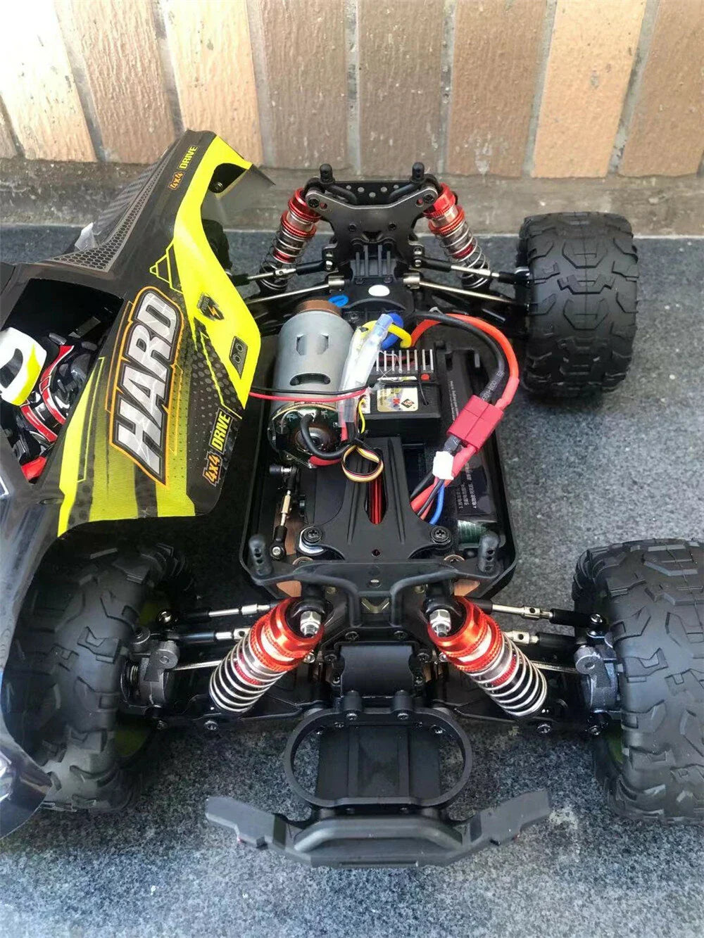 Wltoys 144002 RTR 1/14 2.4G 4WD 50km/h RC Car Vehicles Brushed LED Light Truck Toys