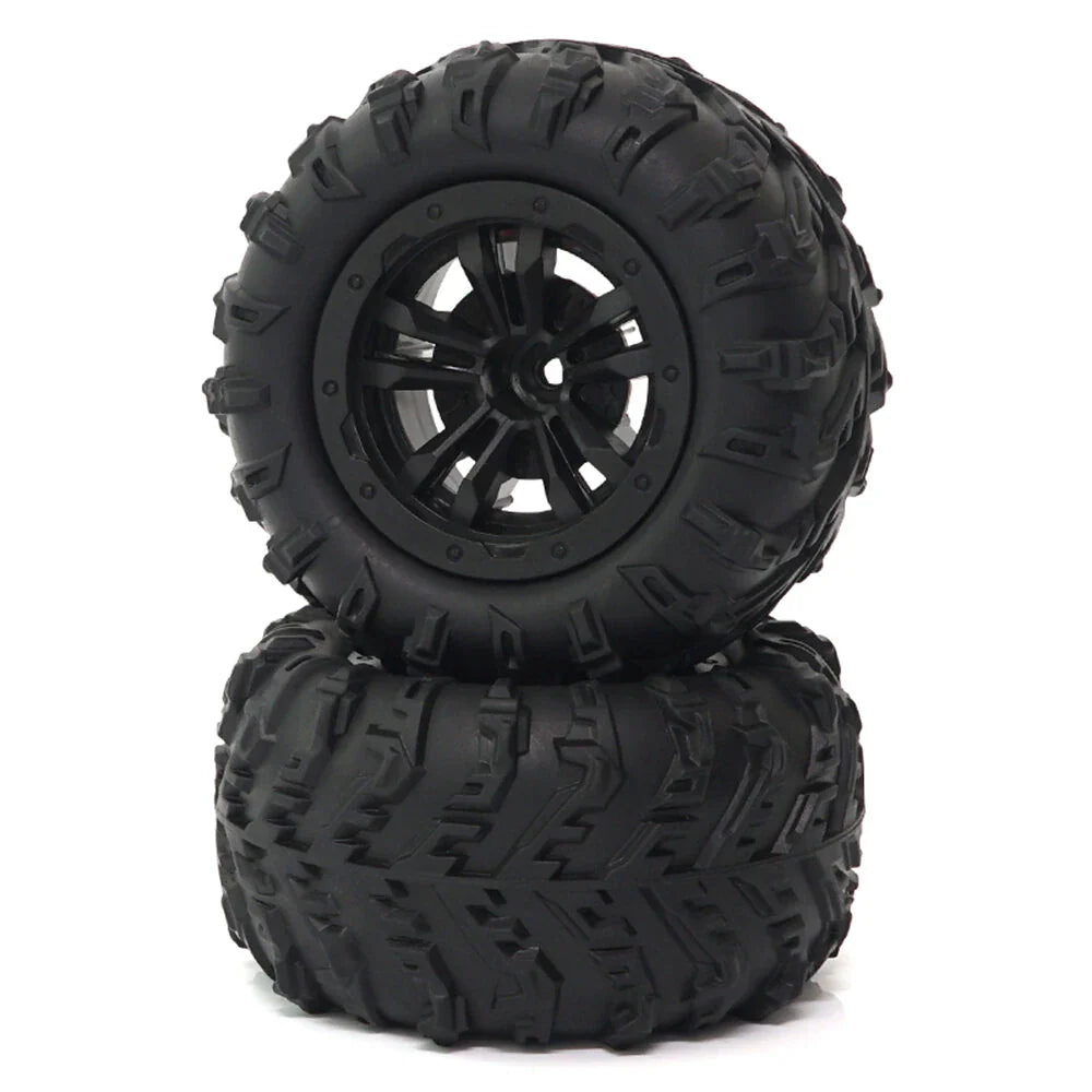 4PCS Tires Wheels All Terrain Universal Off-Road for MJX 16207 16208 HBX 16899 16890 Wltoys 144001 1/14 1/16 1/18 High Speed RC Cars Vehicles Models Spare Parts