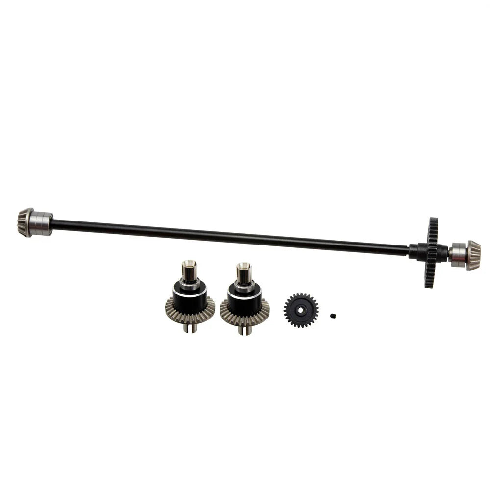 Upgraded Metal Center Drive Shaft Differential Assembly for Wltoys 124016 124017 124018 124019 1/12 RC Cars Vehicles Models Spare Parts