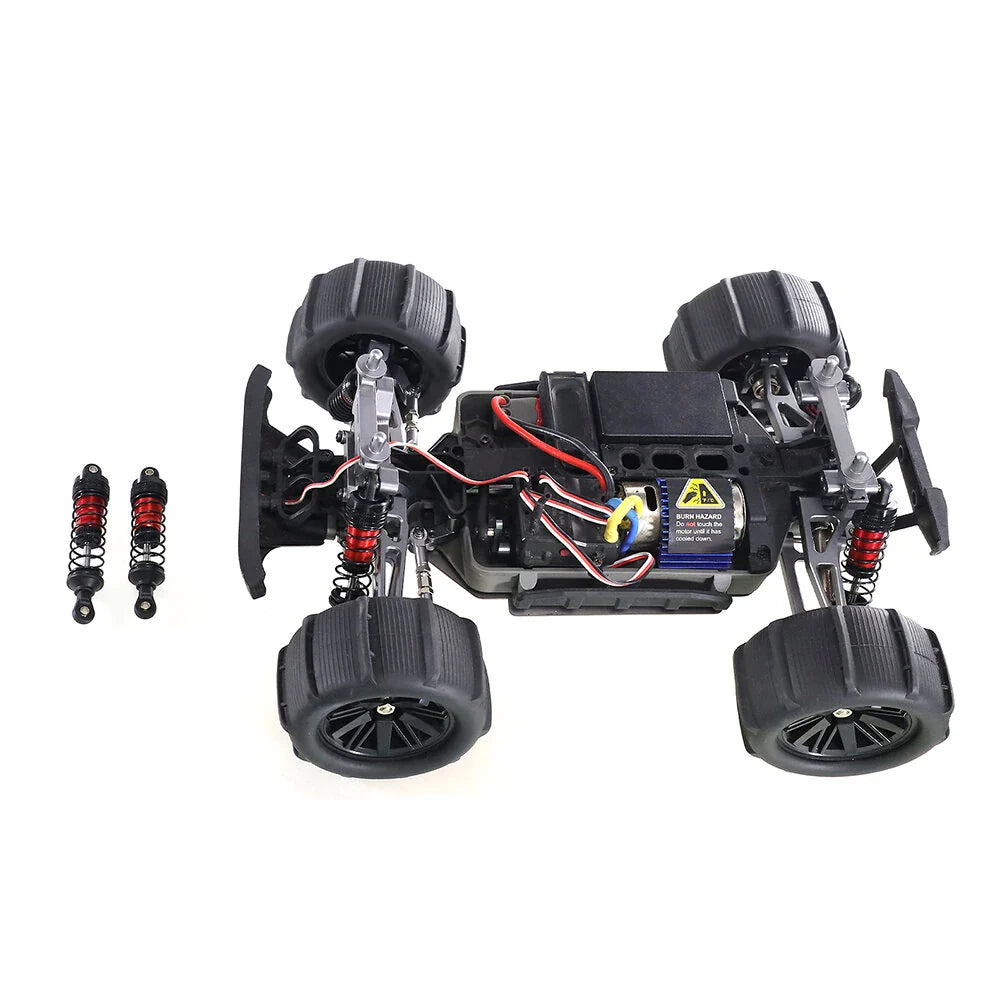 2PCS Upgraded Metal Shock Absorber Oil Damper for Wltoys 144001-02 144010 124007 124008 124016 124018 124019 MJX 14301 14302 16207 16208 16209 16210 RC Car Vehicles Model Parts