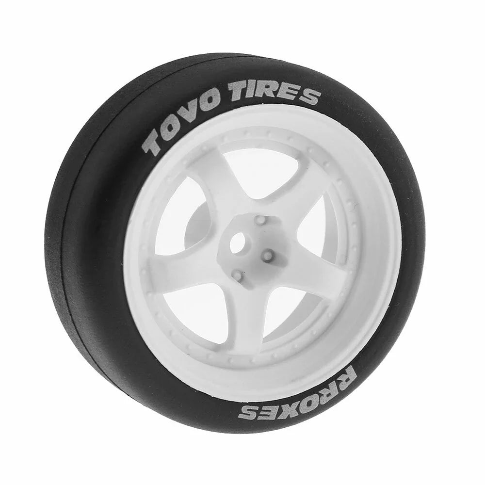 RS 12mm Hex RC Car Wheel Tires for 1/10 Tamiya TT02 XV01 HSP Kyosho Wltoys Remote Control Parts