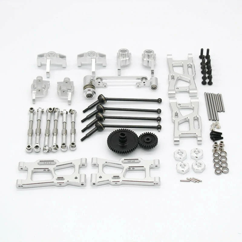 Wltoys 144001 144010 124017 124019 124018 Upgraded Metal Parts Set RC Car Parts
