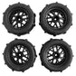 4PCS Tires Wheels All Terrain Universal Off-Road for MJX 16207 16208 HBX 16899 16890 Wltoys 144001 1/14 1/16 1/18 High Speed RC Cars Vehicles Models Spare Parts