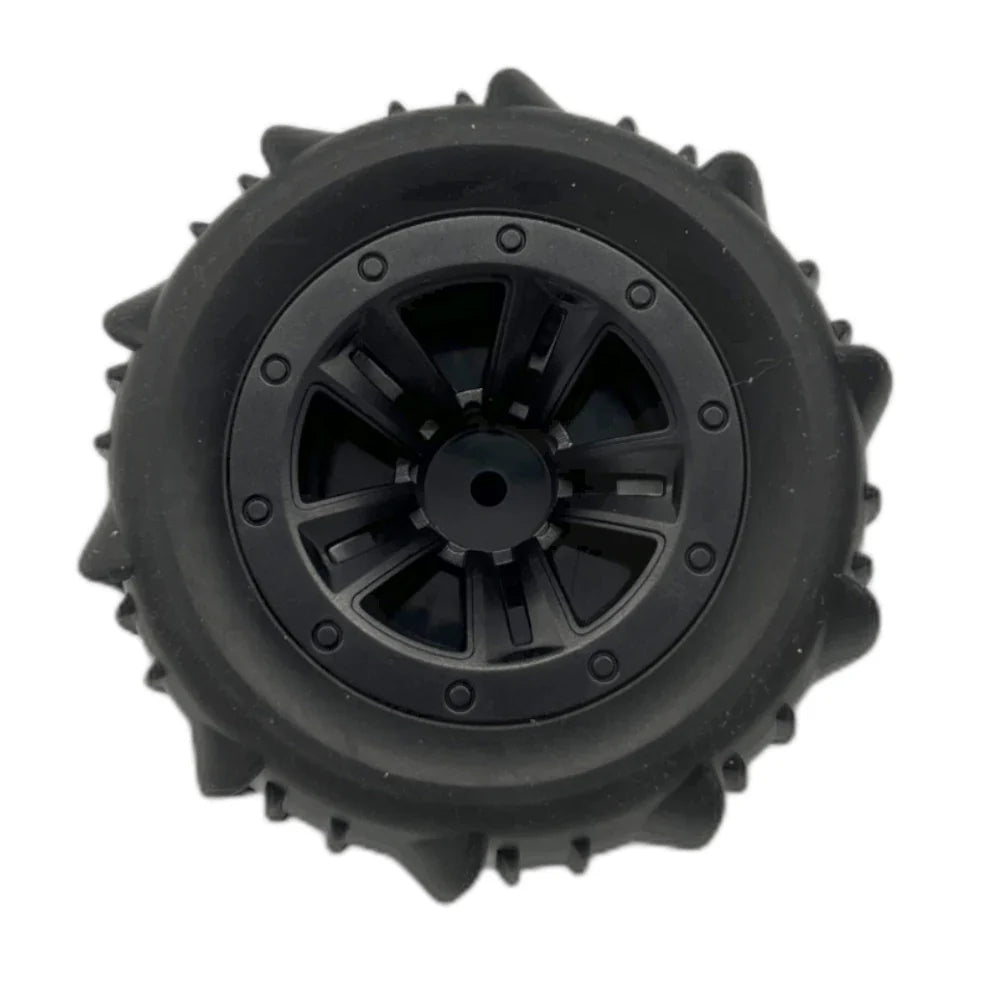 4PCS Upgraded Desert Tires Wheels for 1/12 1/14 1/16 MJX 16208 16209 16210 14209 14210 WLtoys 144001 144002 144010 124008 124018 124019 124016 124017 SCY Monster Truck RC Cars Vehicles Models Parts