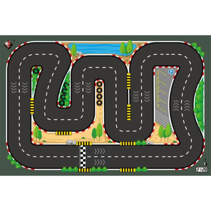 Wltoys 6401 1/64 FPV Drift RC Car Parts Race Track Map Table Scene Mat Mini Vehicles Model Parts K6